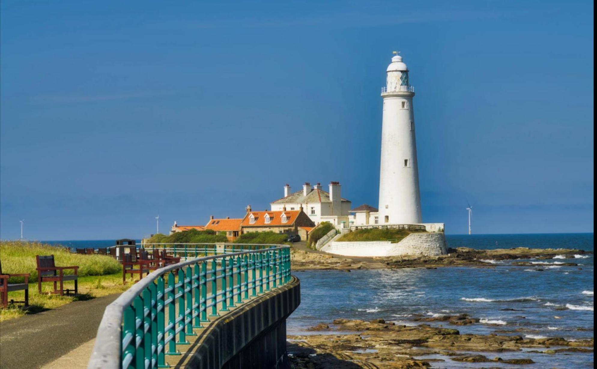 Rockcliffe Retreat, Stylish Coastal Apartment Whitley Bay Bagian luar foto