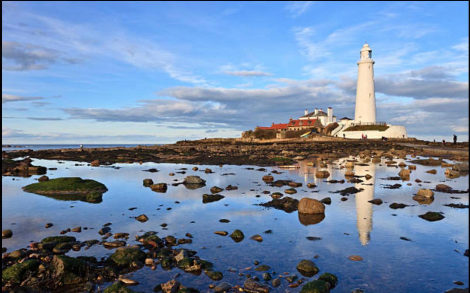 Rockcliffe Retreat, Stylish Coastal Apartment Whitley Bay Bagian luar foto