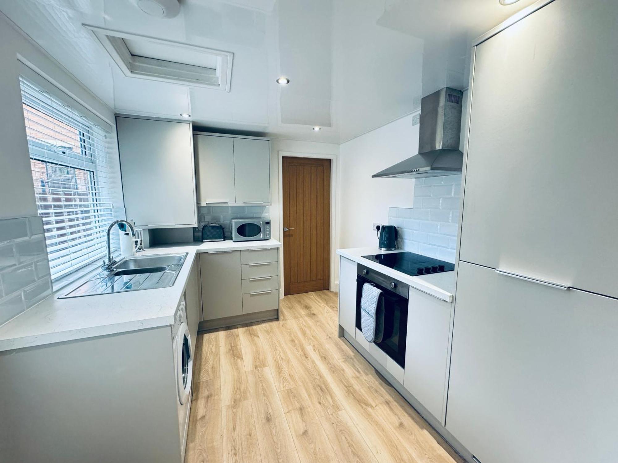 Rockcliffe Retreat, Stylish Coastal Apartment Whitley Bay Bagian luar foto